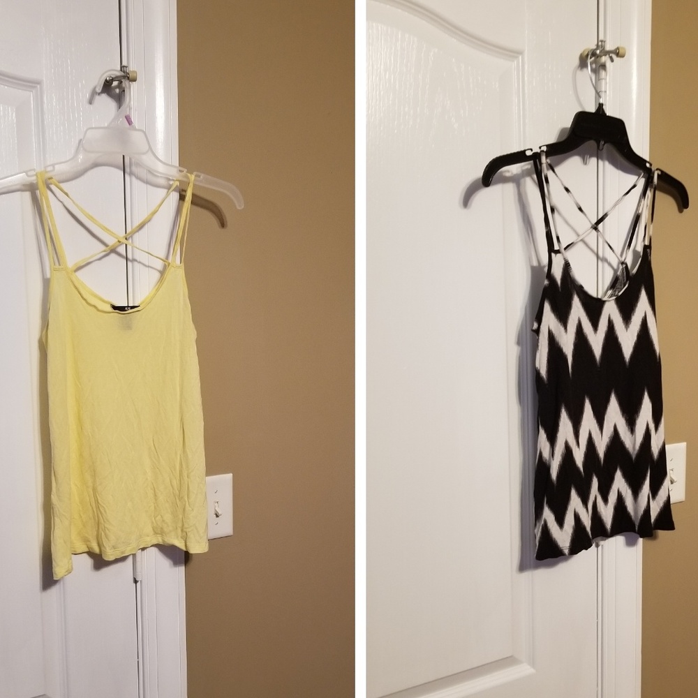 H&M spaghetti strap tank tops